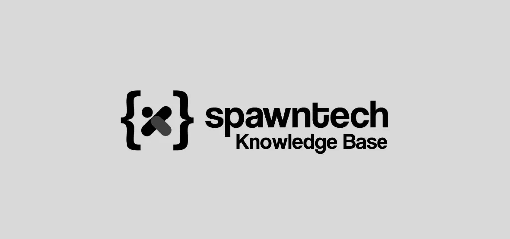 Spawntech Knowledge Base feature media
